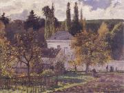 Camille Pissarro Villa at L-Hermitage,Pontoise oil painting artist